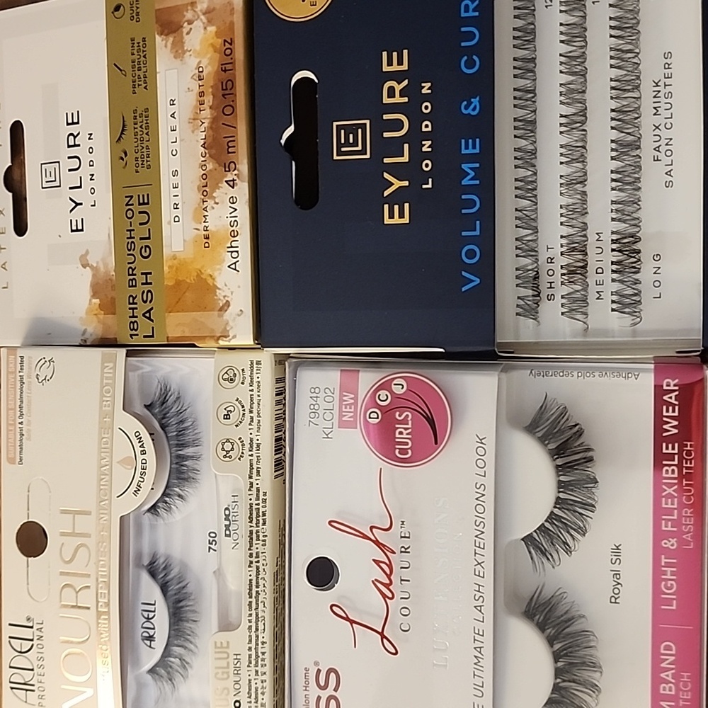 Eylure and Kiss Eyelash Set
